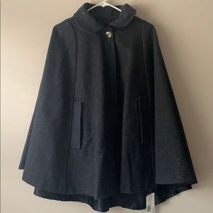 NWT! American Apparel Wool Cape